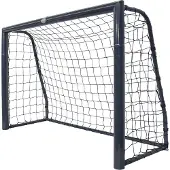 Axi Voetbaldoel Cristiano 180x120cm in Antraciet | Voetbaldoeltje / Voetbalgoal van metaal inclusief grondankers | Voetbal Doel / Goal voor kinderen & volwassenen