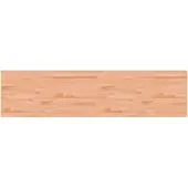 vidaXL Bureaublad 220x55x2,5 cm massief beukenhout
