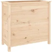vidaXL Plantenbak 82,5x40x78 cm massief grenenhout
