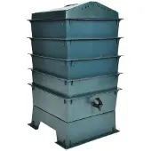 vidaXL - Wormenbak 4-laags - 42x42x60 - cm