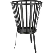 Wovar Vuurkorf Zwart rond model | Per Stuk