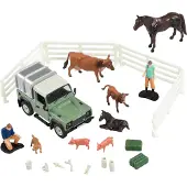 Tomy LAND ROVER VET SET.