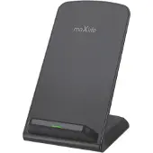 MaXlife , Draadloze Inductie Oplader Smartphone Verticale Standaard 15W, Zwart