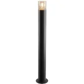 Olucia - SANEL - Paaltjeslamp - Zwart - Vorm: Cilinder
