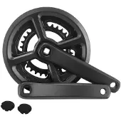 P2r Aluminium crankstel met kettingbeschermer 9V