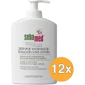 Sebamed 12x Zeepvrij wasemulsie (300 ml)