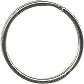 Alco Sleutelring 33mm metaal - zakje a 10stuks x 10 in doos