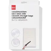 HEMA Vacuümzakken 60x40cm - 3 stuks