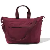 HEMA 3-in-1 fietstas-shopper-rugzak (bordeauxrood)