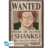 Abystyle Poster One Piece - Wanted Shanks 38x52cm