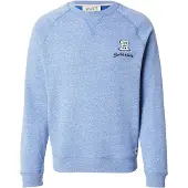 Scotch & Soda Melange Regular-fit Sweatshirt Ensign Blue Melange Maat: S | Sweaters Outlet | Heren | Blauw