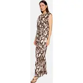 Cartoon Jumpsuit crème / chocoladebruin