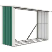 G21 Houtopslag WOH 335 - 242 x 89 cm, groen -63900502