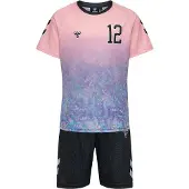 Hummel Trainingspak 'SHIMMER ' lichtblauw / lila / rosa / zwart