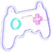 Globo Wandlamp Gamejoy neon