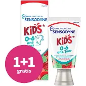 Sensodyne 1+1 Gratis: Tandpasta Proglasur Junior 0-6 Jaar 50 Ml