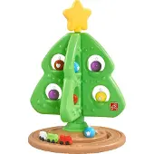 Step2 My first Christmas Tree | Speelgoed Kerstboom voor peuters van Kunststof | Inclusief ster, 8 kerstballen & mini-trein