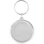 Combicraft Plexiglas sleutelhanger blanco cirkel klein Ø43mm - 25 stuks