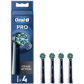 Oral-B Pro Cross Action Zwart (4 stuks)