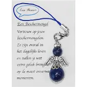 Een Wens Kleine Halfedelstenen Beschermengel Lapis Lazuli