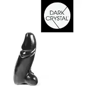 Dark Crystal Dildo 21 x 6,3 cm - zwart