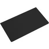Saniclass Tops Topblad - 80x1.2x46cm - afgeronde hoeken - mat zwart