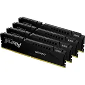 Kingston Technology FURY Beast 64GB 6000MT/s DDR5 CL40 DIMM (Set van 4) Zwart XMP
