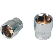 Ks Tools 3/8" CHROMEplus zeskantige doppen, 9/16"