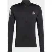Adidas Own the Run Sweatshirt met Korte Rits