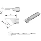 JBC C115212 Soldeerpunt Mesvorm, schuin Inhoud: 1 stuk(s)