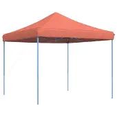 vidaXL Partytent inklapbaar pop-up 292x292x315 cm terracotta