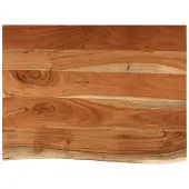 vidaXL Wastafelblad rechthoekig 80x60x3,8 massief acaciahout