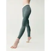 Born Living Yoga Sportbroek 'Fiorella' petrol / pastelgroen