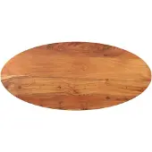 vidaXL Tafelblad ovaal 140x50x2,5 cm massief acaciahout