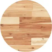 vidaXL Tafelblad rond Ø 40x2 cm massief acaciahout