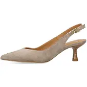 Manfield Slingpumps taupe