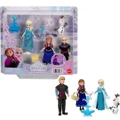 Mattel Disney Frozen Princess Character Set Doll Blauw Kinderen
