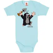 Logoshirt Babybody mit Print Der kleine Maulwurf