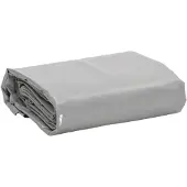 vidaXL Dekzeil 650 g/m² 1,5x2 m grijs