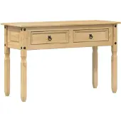 vidaXL Wandtafel Corona 115x46x73 cm massief grenenhout