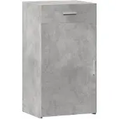 vidaXL Dressoir 50x42,5x93 cm bewerkt hout betongrijs