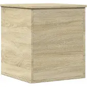 vidaXL Opbergbox 40x42x46 cm bewerkt hout sonoma eikenkleurig