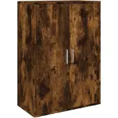 vidaXL Dressoir 60x31x84 cm bewerkt hout gerookt eikenkleurig