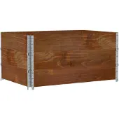 vidaXL Plantenbak 120x80 cm massief grenenhout bruin