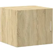 vidaXL Wandkast 45x42,5x40 cm bewerkt hout sonoma eikenkleurig