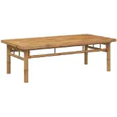 vidaXL Salontafel 110x55x35 cm bamboe