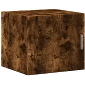 vidaXL Wandkast 45x42,5x40 cm bewerkt hout gerookt eikenkleurig