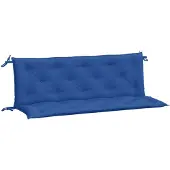 vidaXL Tuinbankkussens 2 st 150x50x7 cm oxford stof blauw