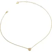 GUESS halsketting Borboleta 16-18" Coin Necklace Yellow Gold goudkleurig