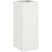 vidaXL Plantenbak 32x29x75 cm staal wit